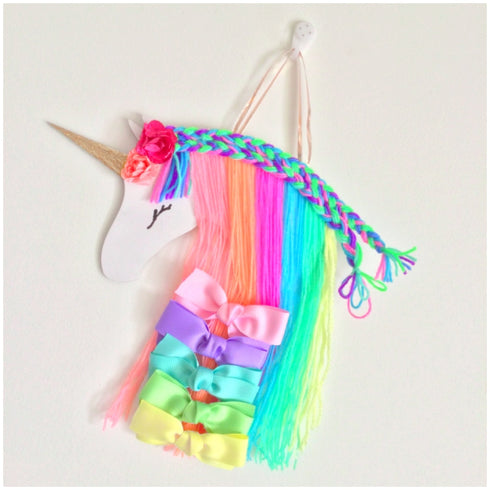 Unicorn Hairbow Holder